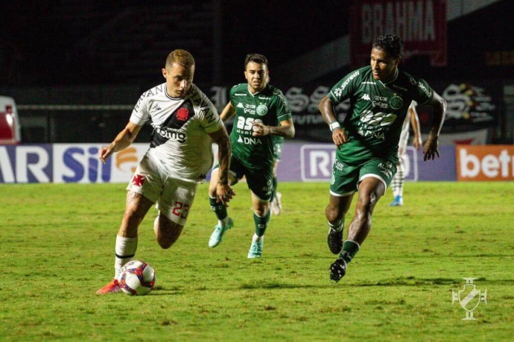 Bruno Gomes durante o jogo contra o Guarani