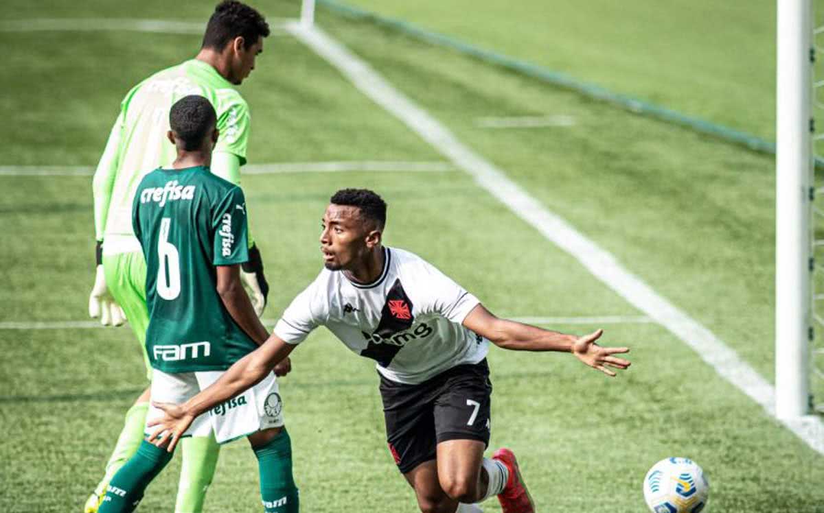 Vasco empata com o Palmeiras pelo Brasileiro Sub-17