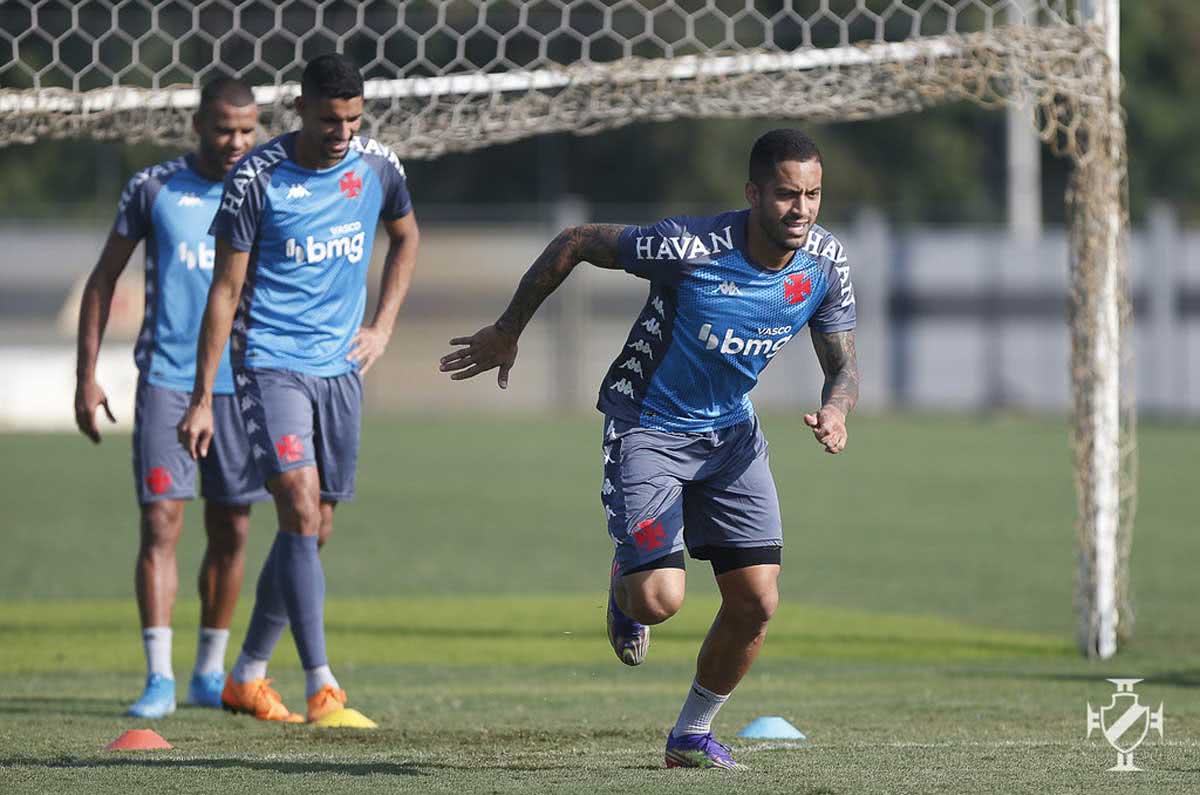 Treino do Vasco da última segunda-feira