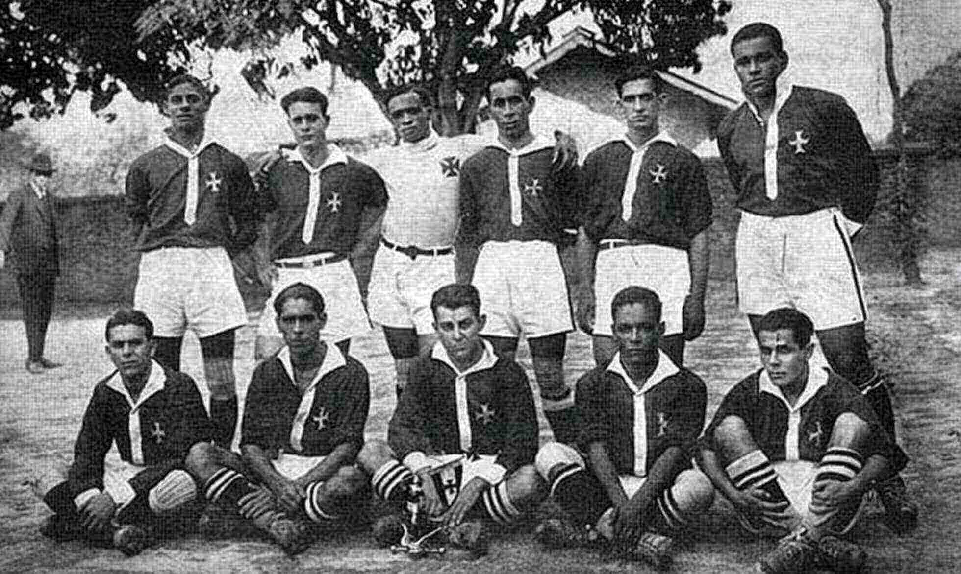 Camisas Negras, time do Vasco da Gama campeão carioca em 1923