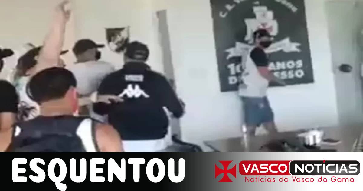 Torcedores Invadem Sala Da Presidência Do Vasco Em Protesto Cadê Você Salgado Vasco Notícias 9148