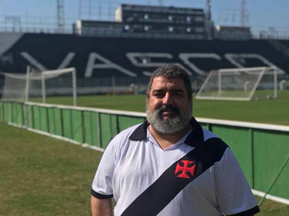 Horacio Junior é VP de história e responsabilidade social do Vasco