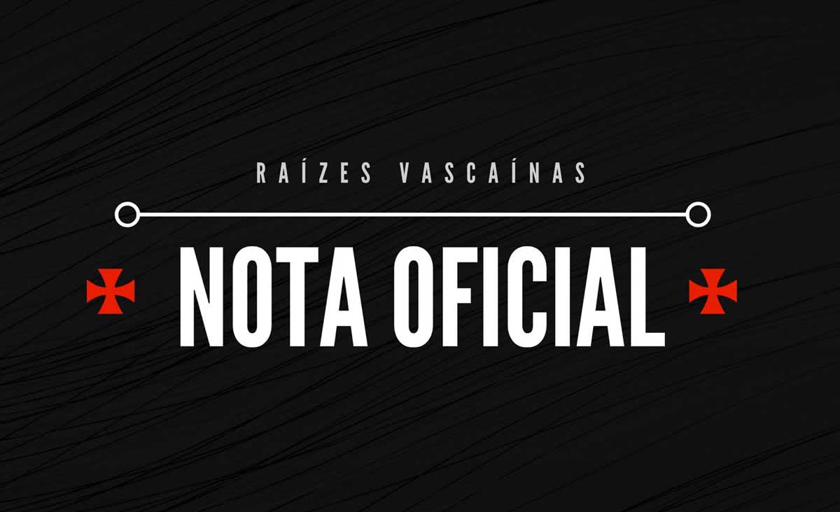 Nota oficial do grupo Raízes Vascaínas