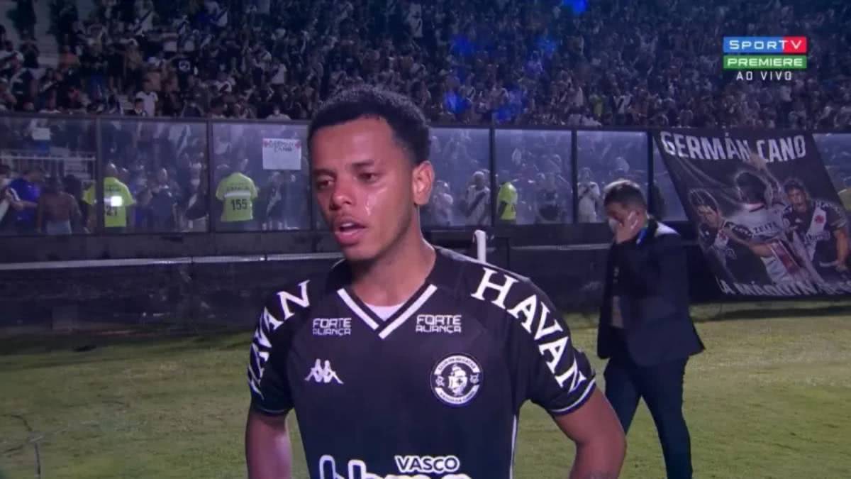 Riquelme em entrevista após o jogo contra o Goiás
