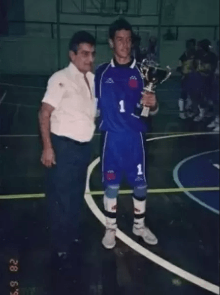 Wilson foi campeão Carioca infantil com o Vasco em 98