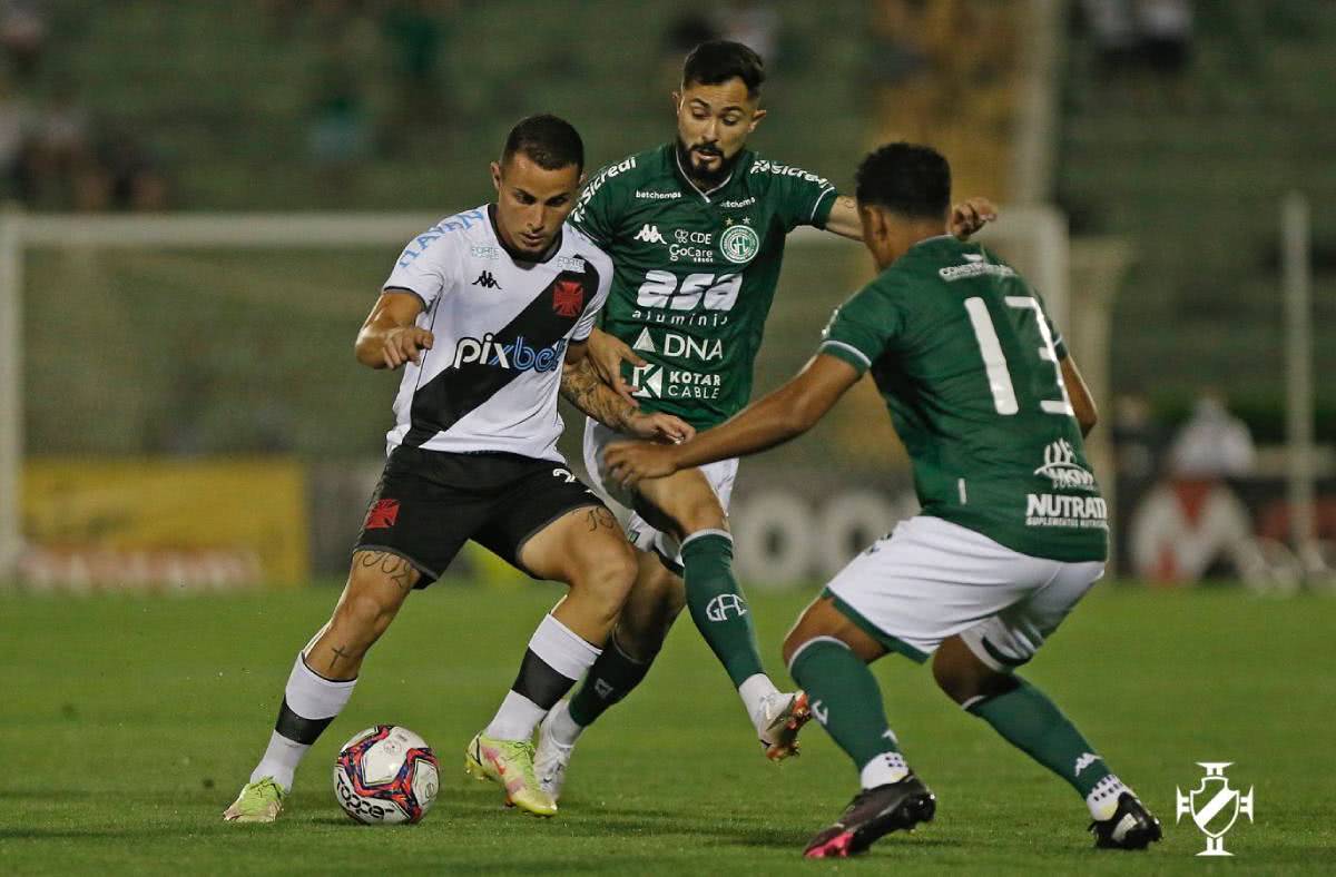 Bruno Gomes durante o jogo contra o Guarani