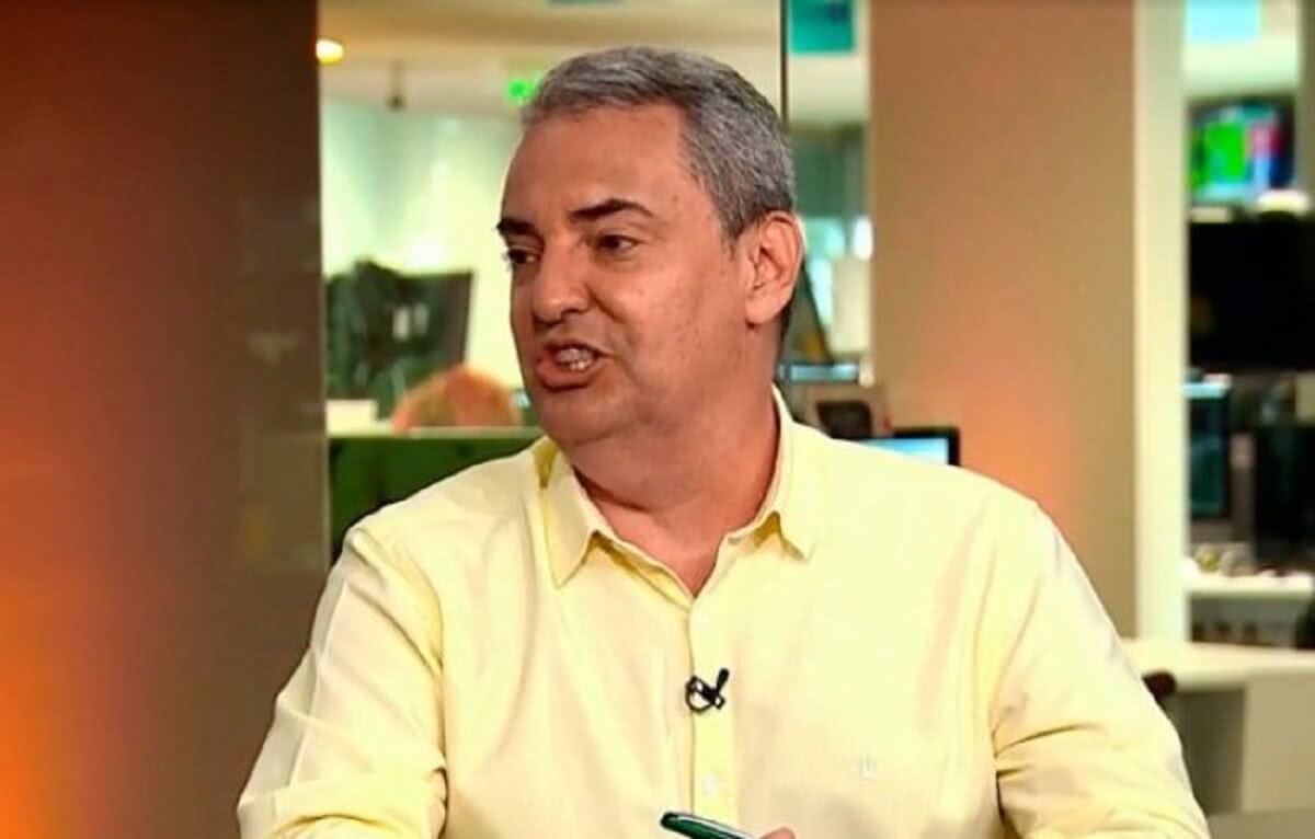 Jornalista Gilmar Ferreira em participação no ''Redação SporTV''