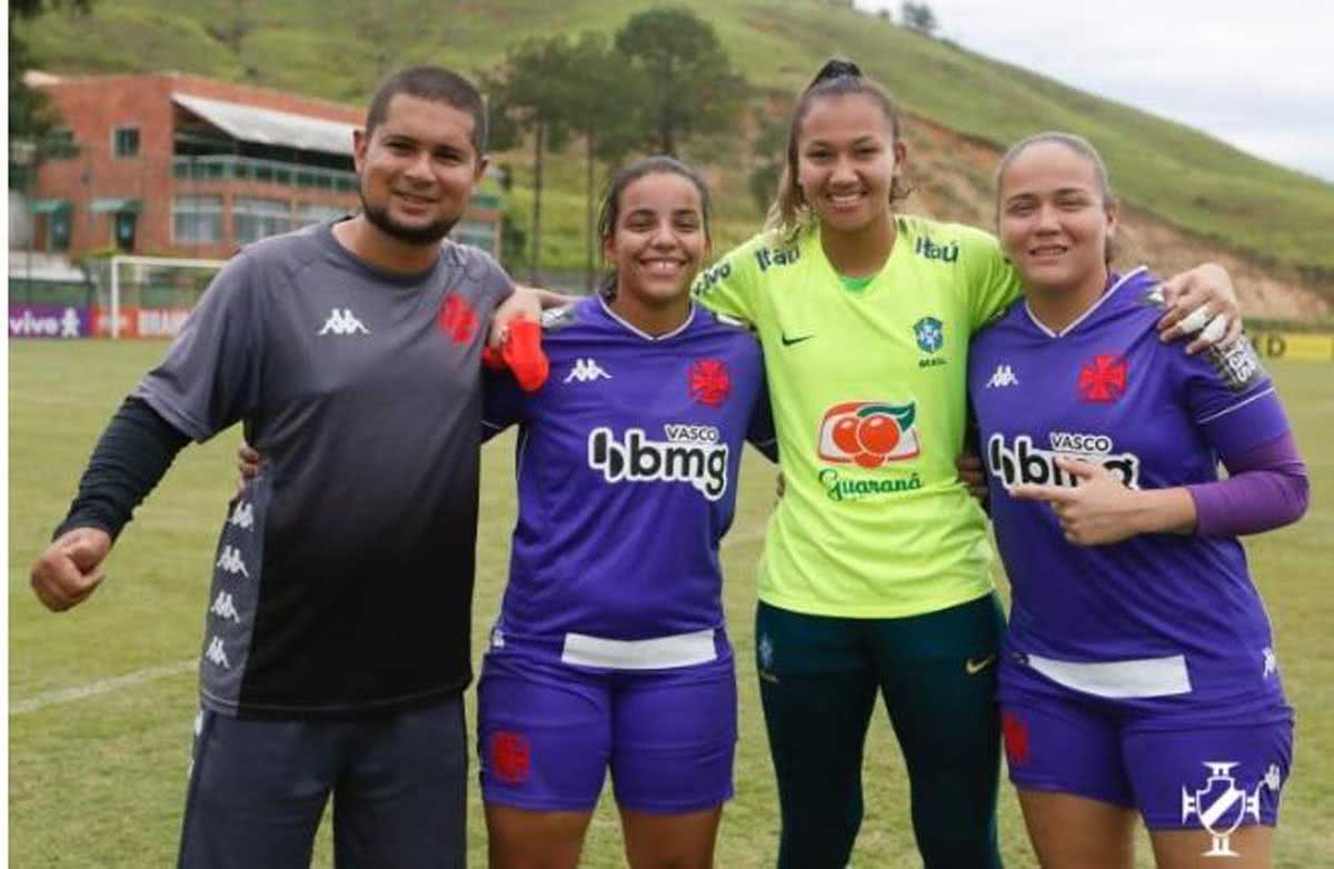 Vasco participa de amistoso contra a Seleção Brasileira Feminina Sub-20