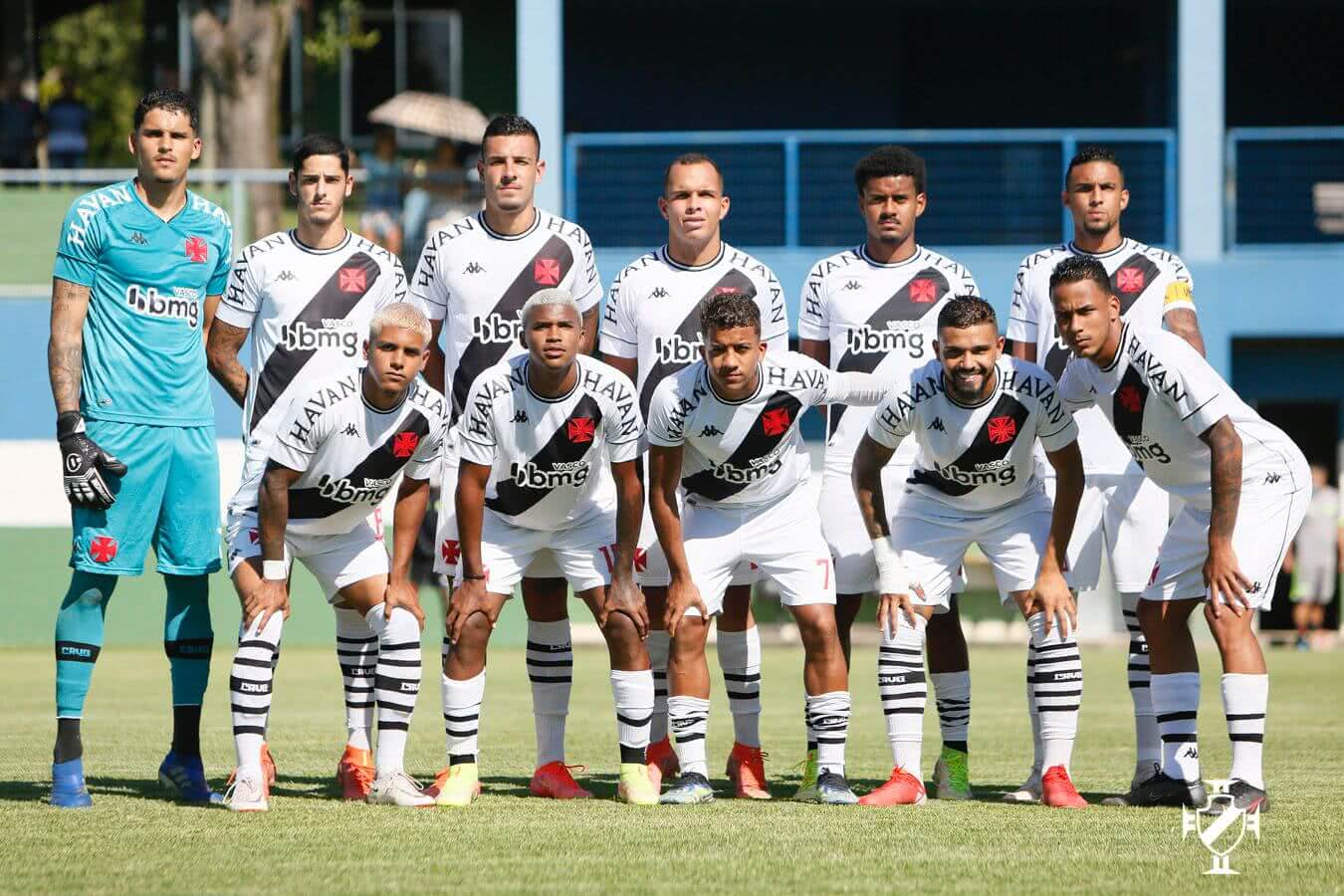 Vasco em jogo contra o Botafogo pelo Sub-20