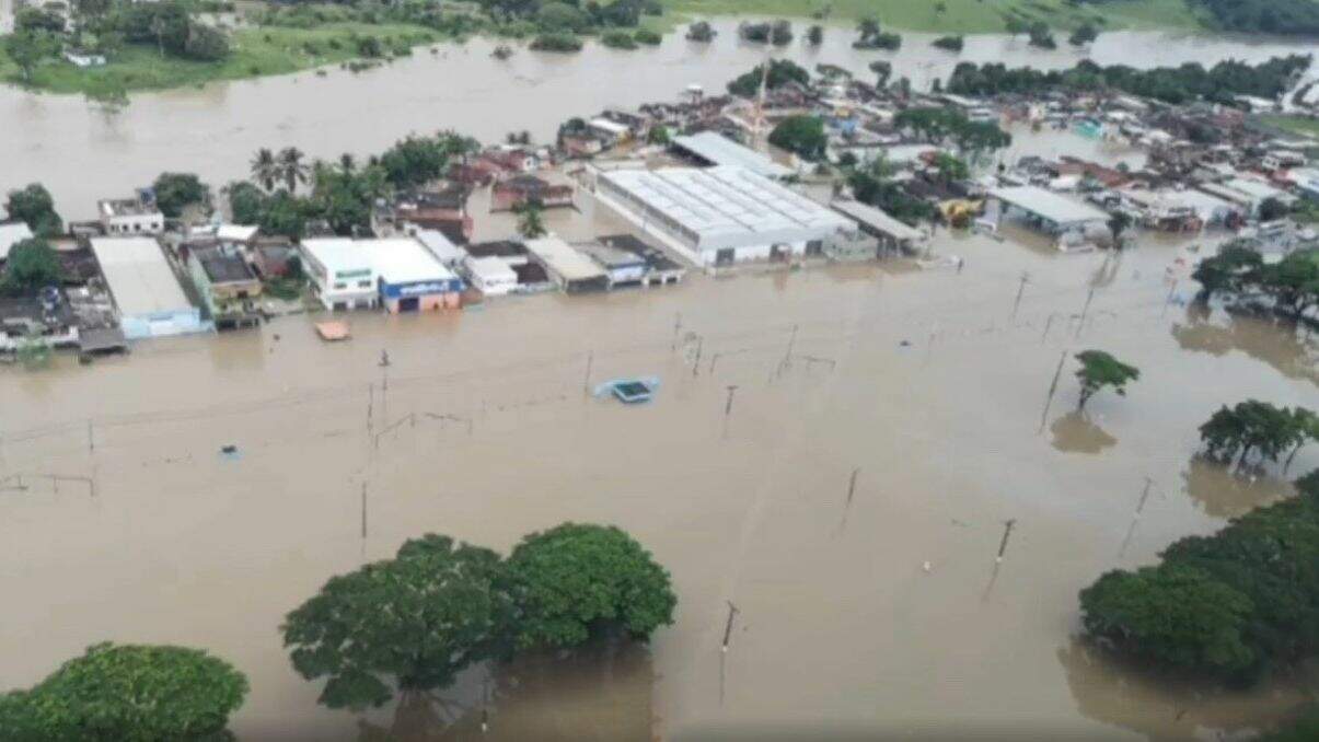 Muitos municípios da Bahia sofreram com as chuvas