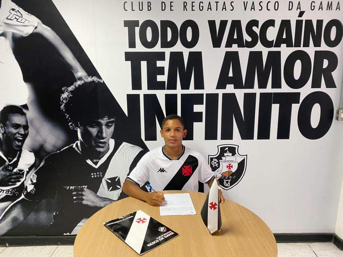 Enzo Gonzada, promessa do Sub-14 do Vasco