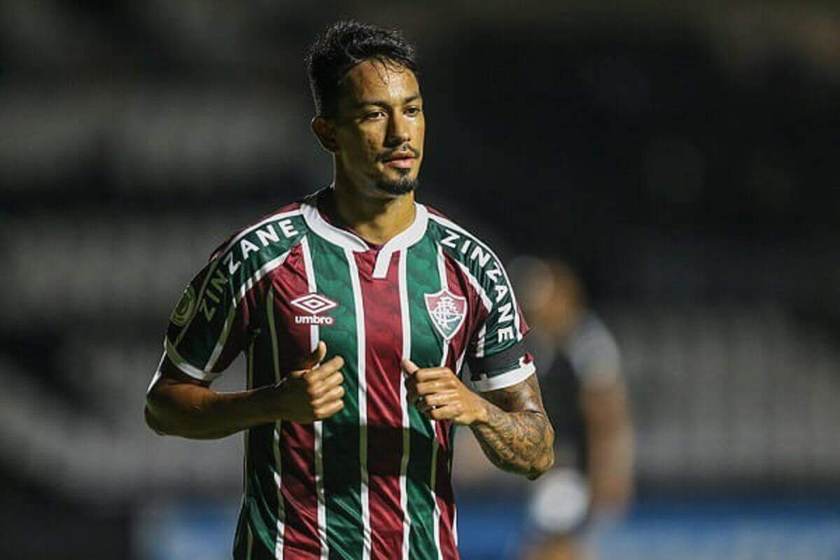Lucca em ação pelo Fluminense