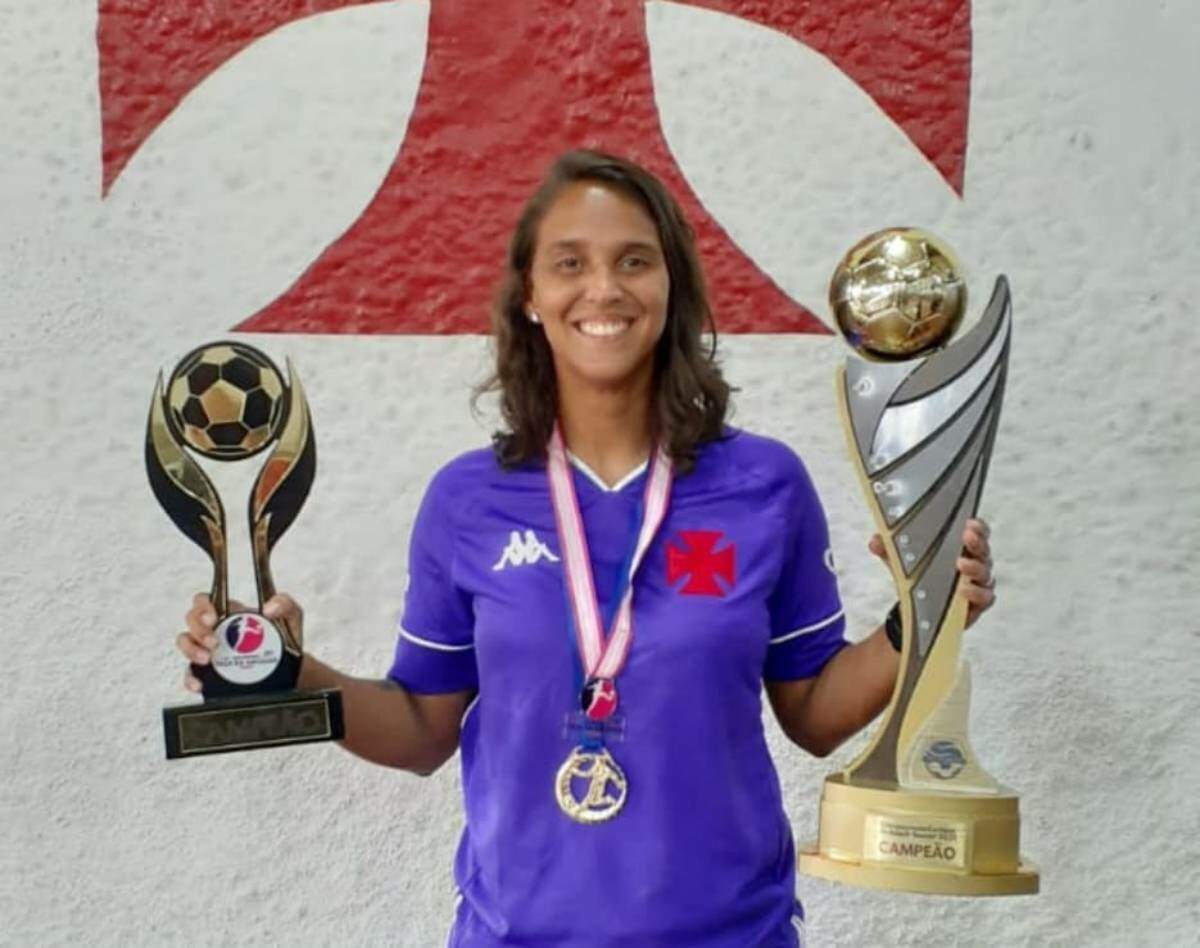 Natalie Wippel, goleiro do Beach Soccer do Vasco
