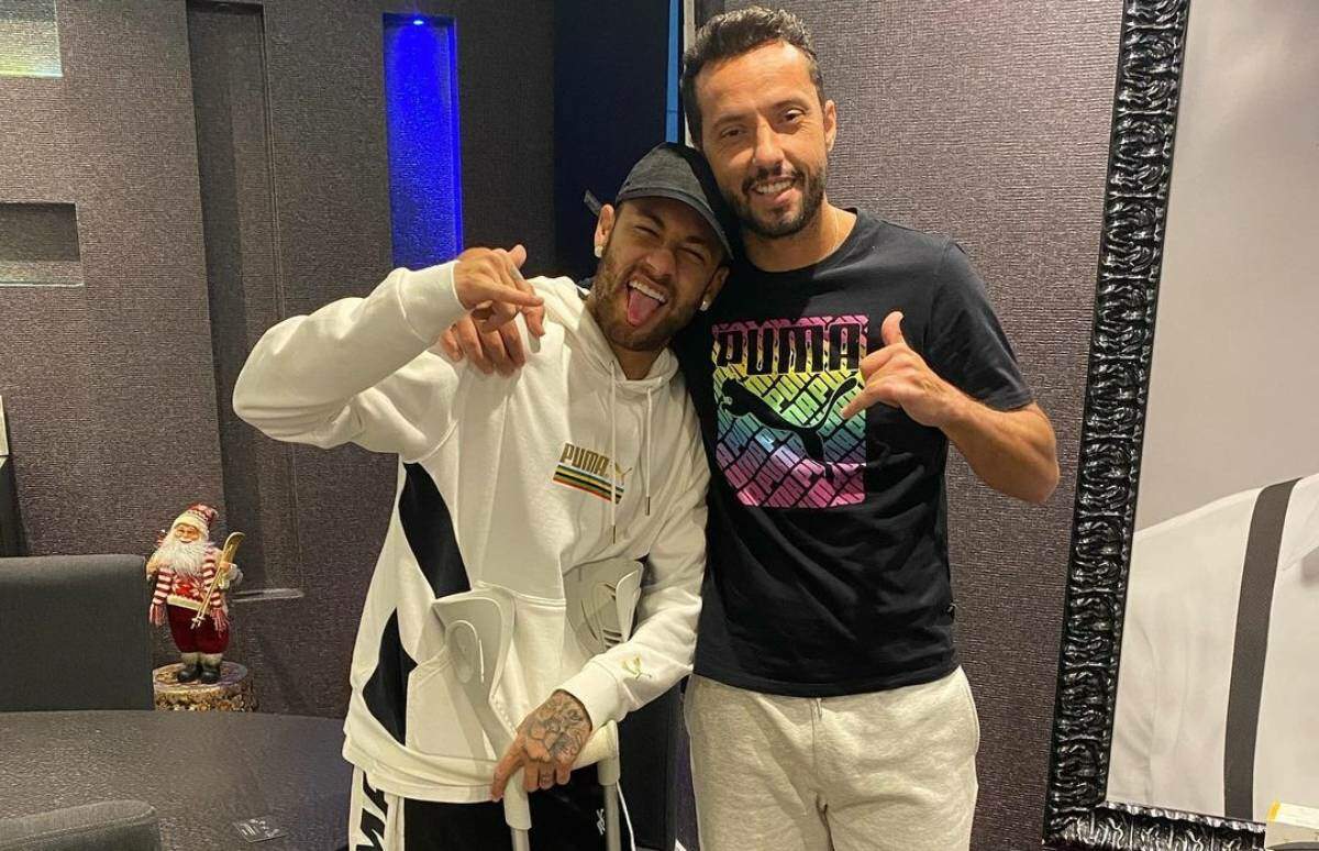 Nenê e Neymar na França