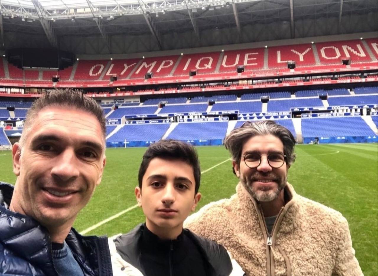 Fernando Prass e Juninho Pernambucano na França