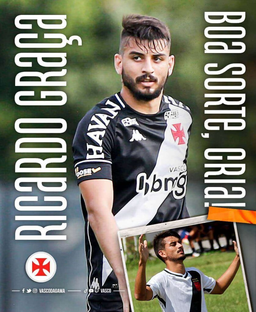 Vasco anuncia venda de Ricardo Graça