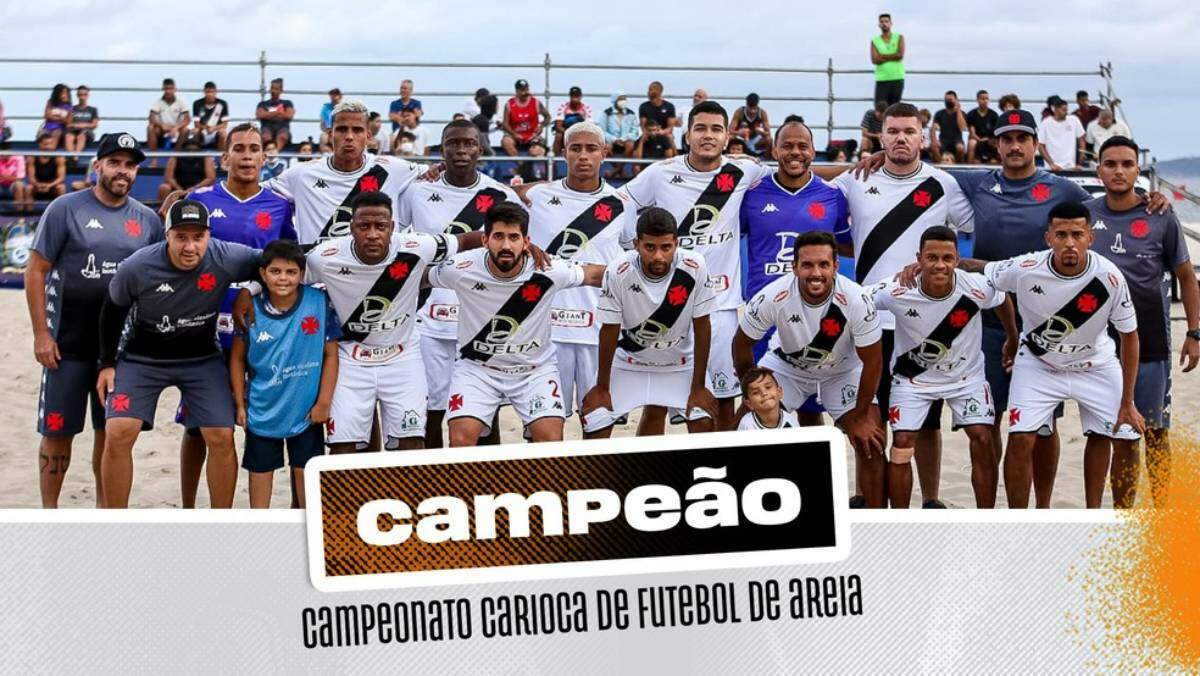 Vasco conquista o Carioca de Beach Soccer 2021