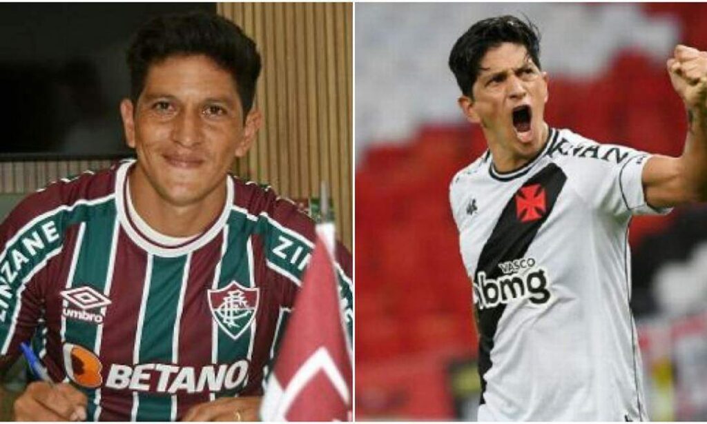 Cano deixou o Vasco em 2021 e acertou com o Fluminense para 2022