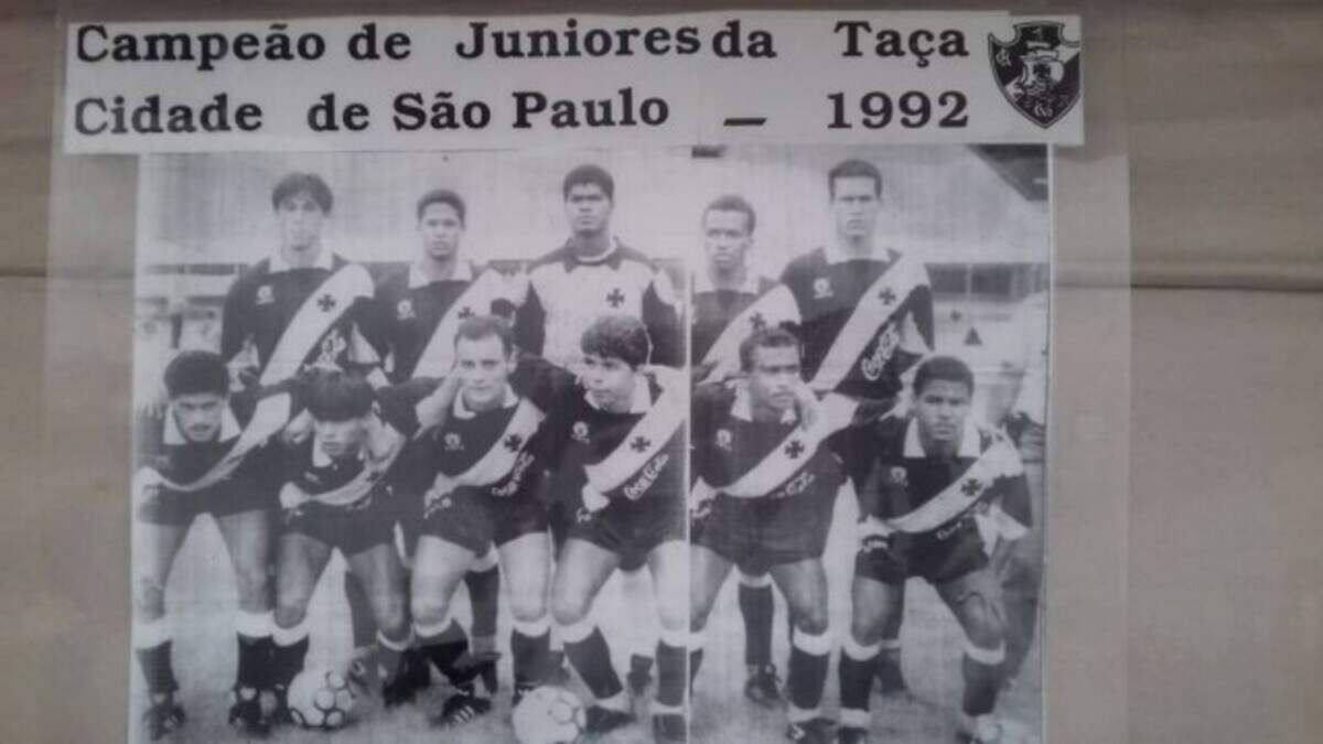 Vasco campeã da Copa São Paulo de Juniores de 1992
