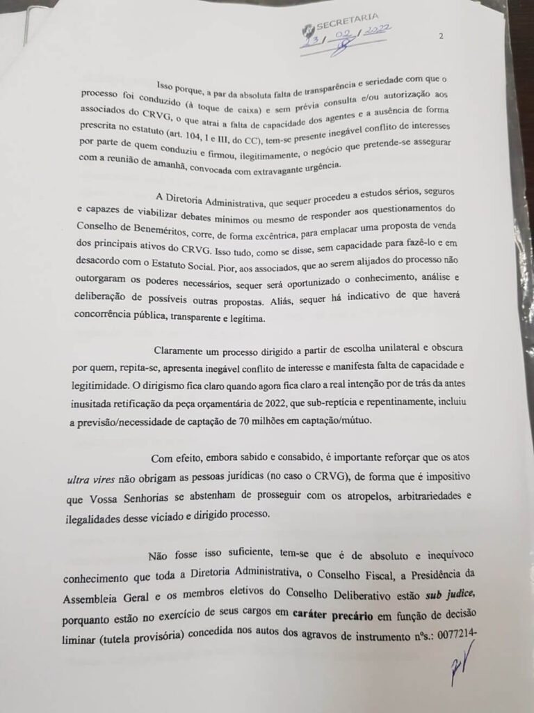 Monteiro ameaça ir à Justiça contra acordo com a 777 Partners