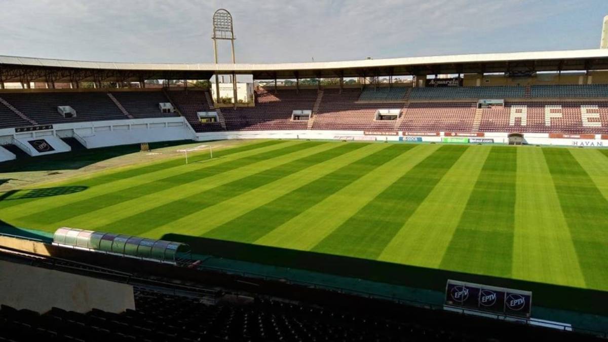 Estádio Fonte Luminosa, a casa da Ferroviária-SP