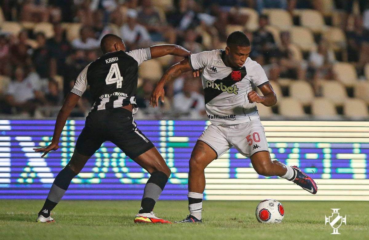 Juninho durante o jogo contra o Botafogo