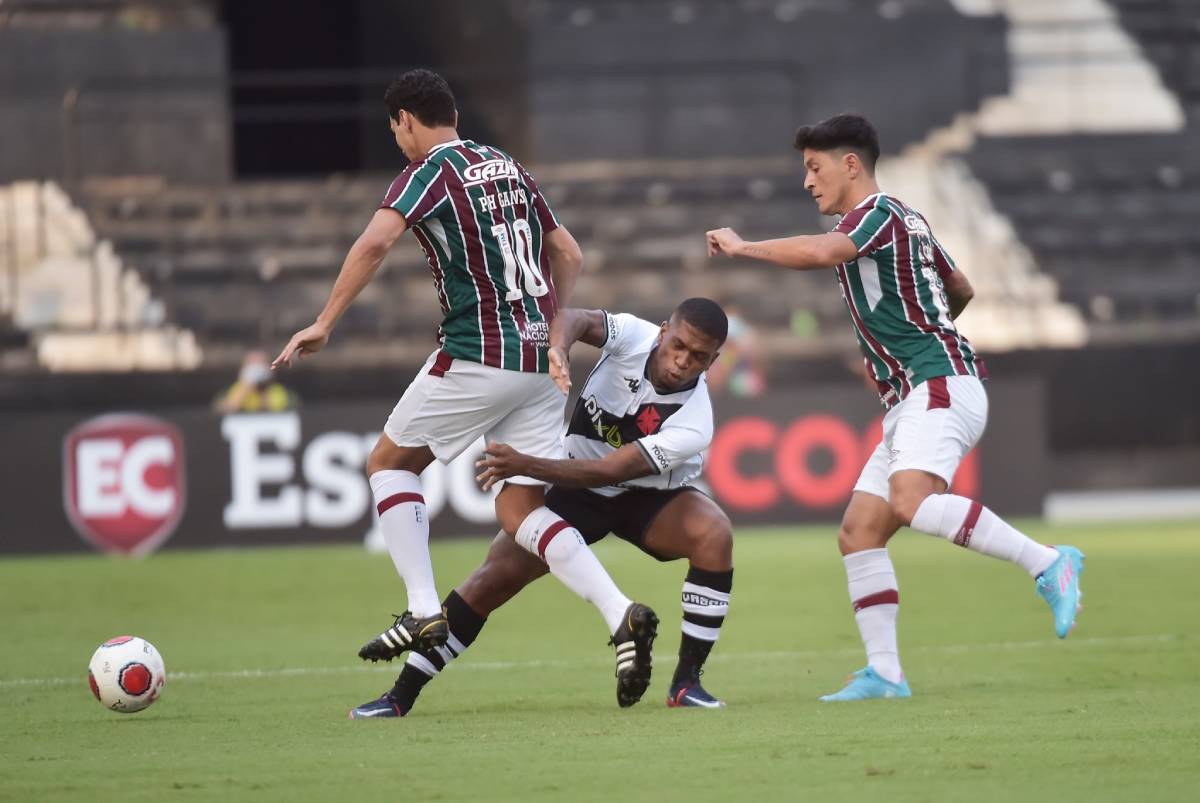 Juninho durante o jogo contra o Fluminense