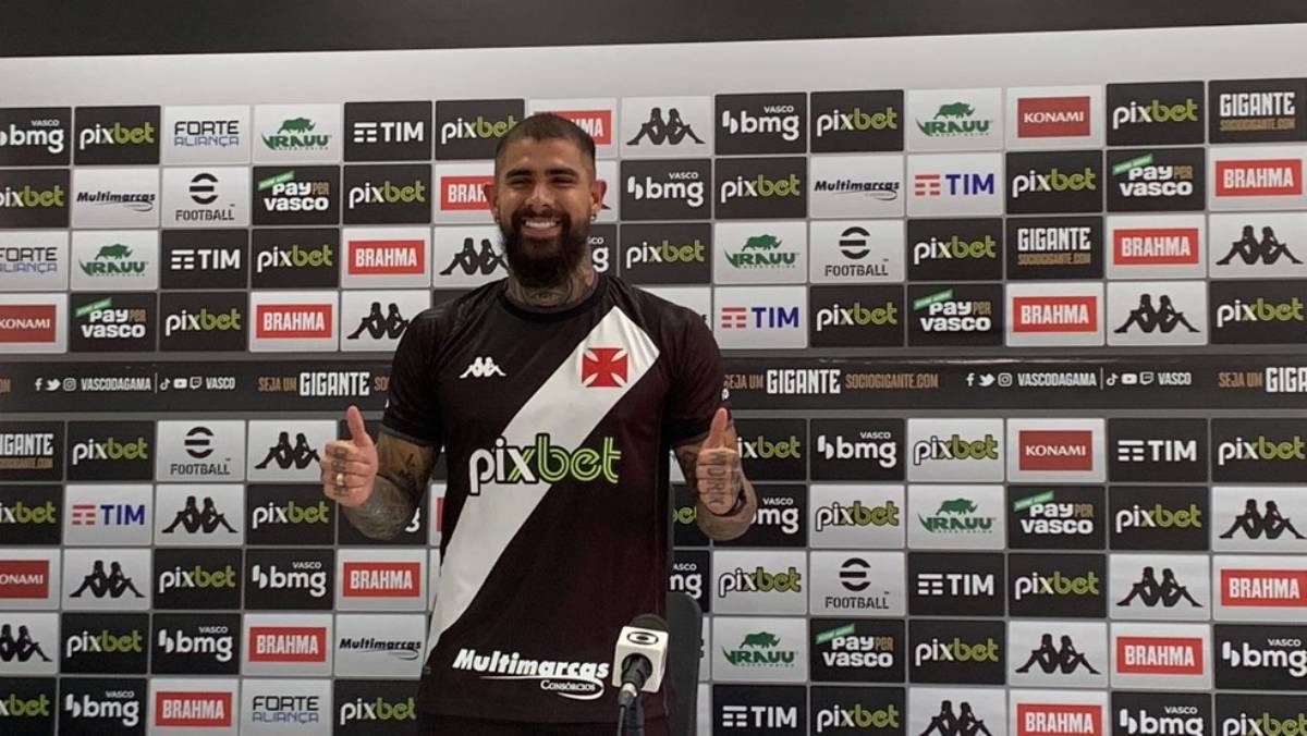 Juan Quintero em apresentação no Vasco