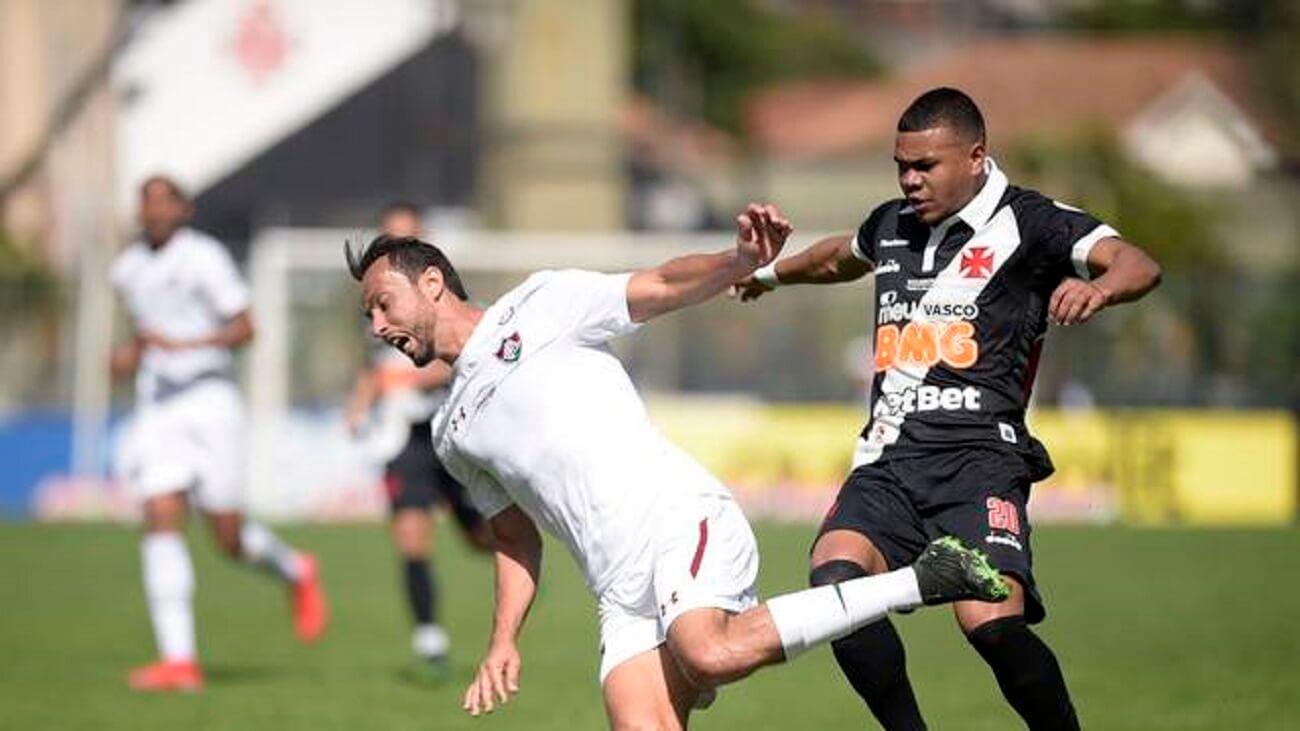 Vasco 2 x 1 Fluminense pelo Brasileiro 2019; jogo marcou a estreia de Nenê pelo Tricolor