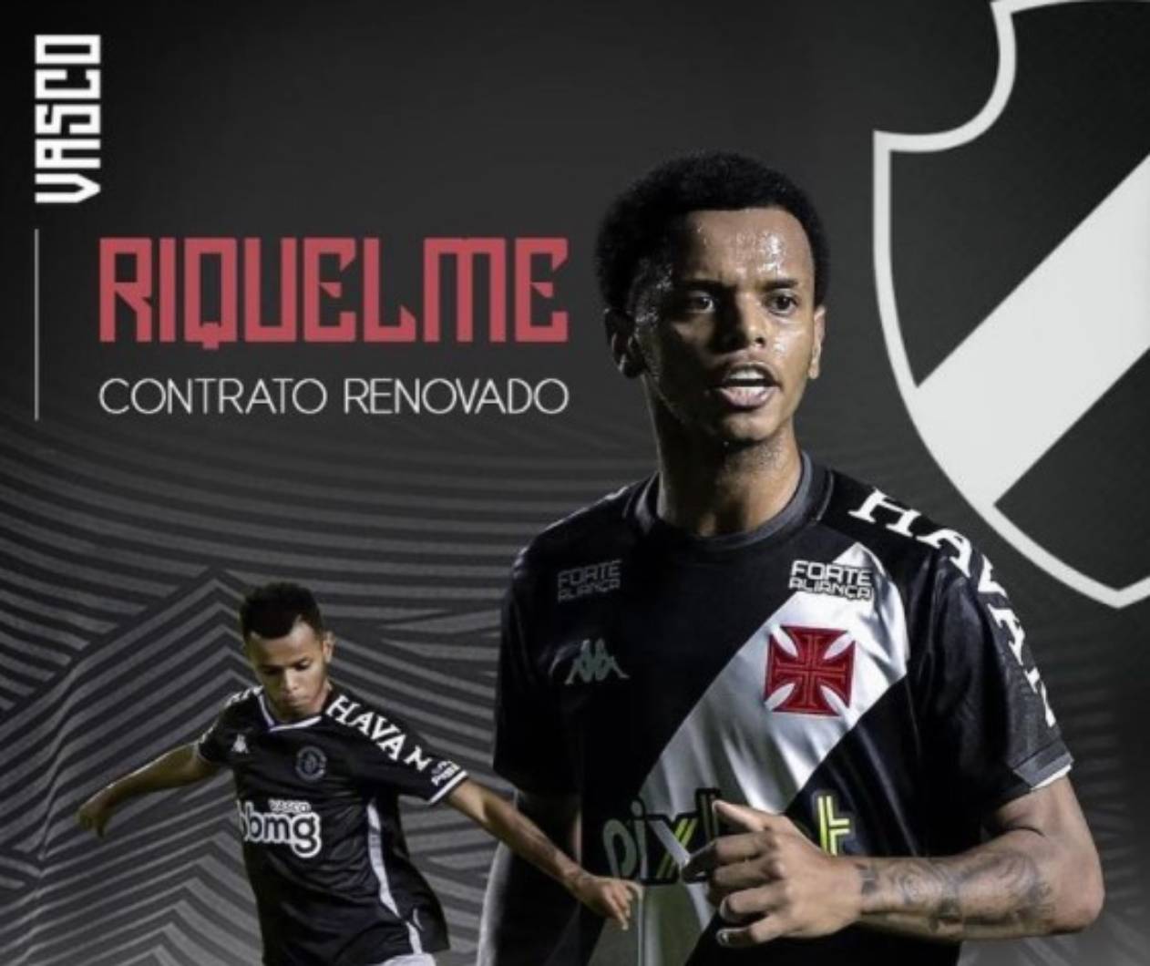 Riquelme renovou com o Vasco até julho de 2026
