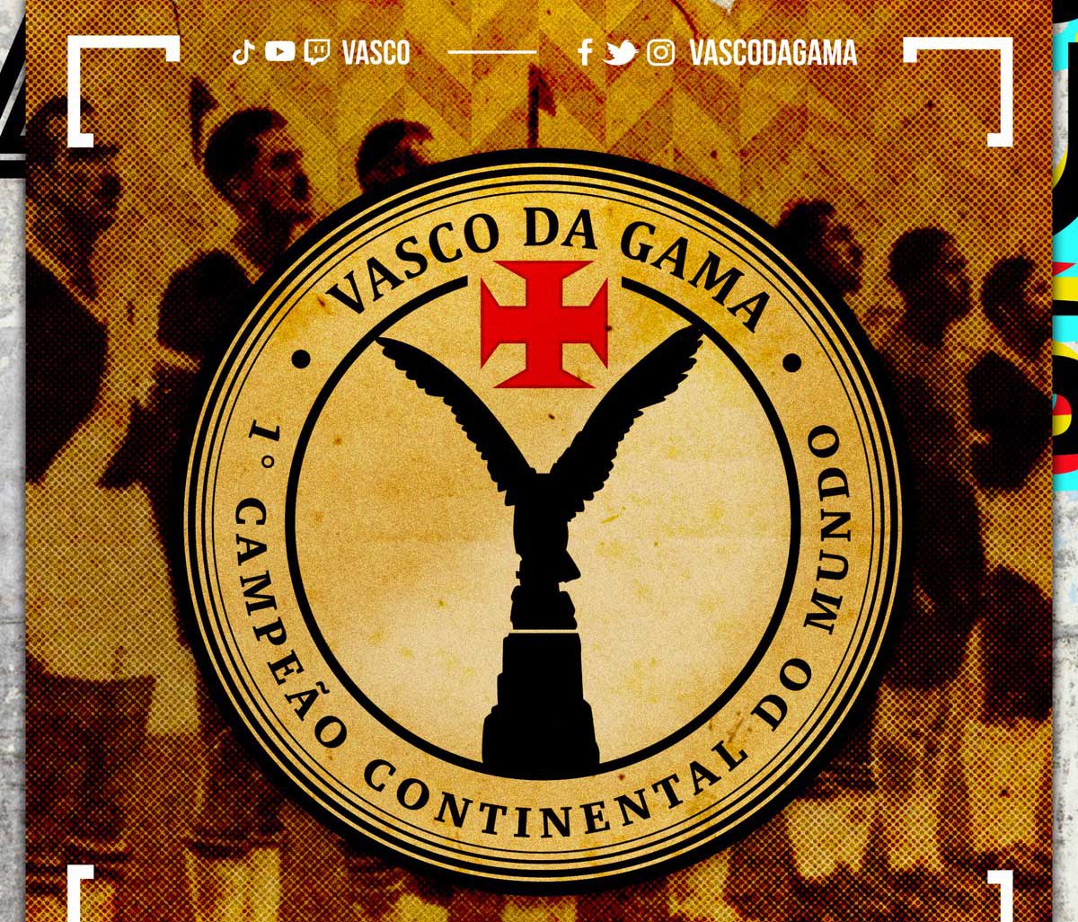 Vasco Tri Campeão Sul Americano 48 98 2000