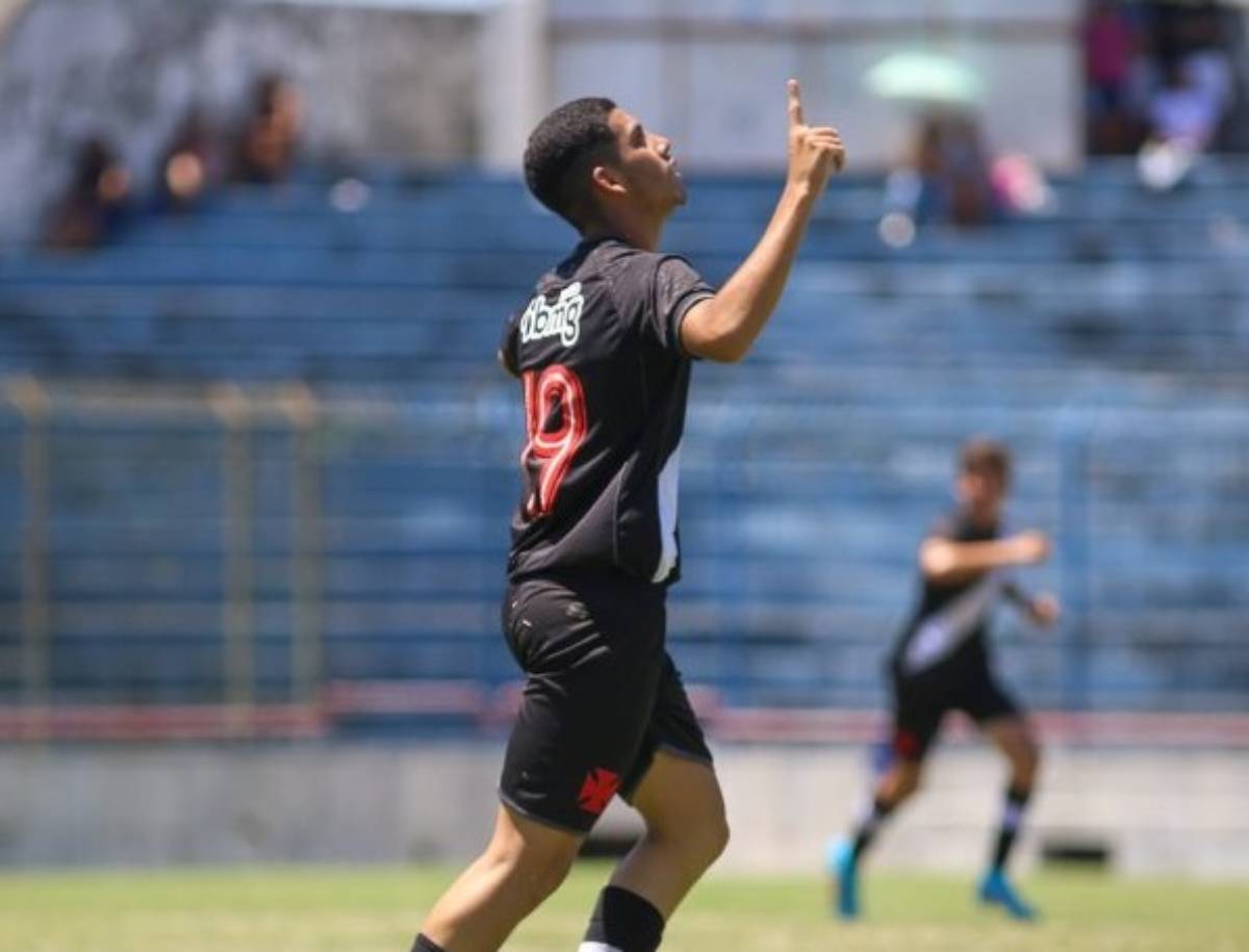 Vasco goleia a Portuguesa-RJ pela Copa Olaria Sub-16