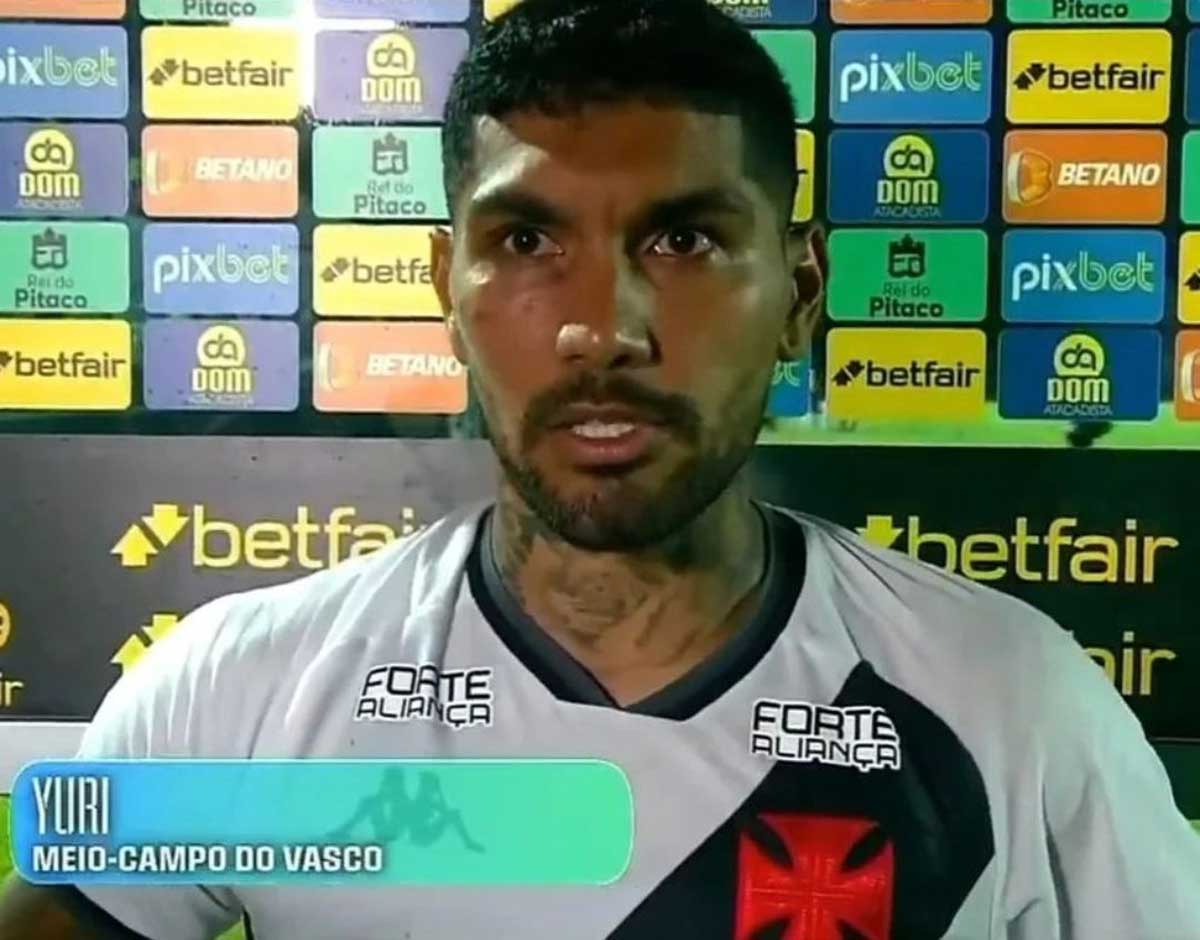 Yuri Lara, volante do Vasco