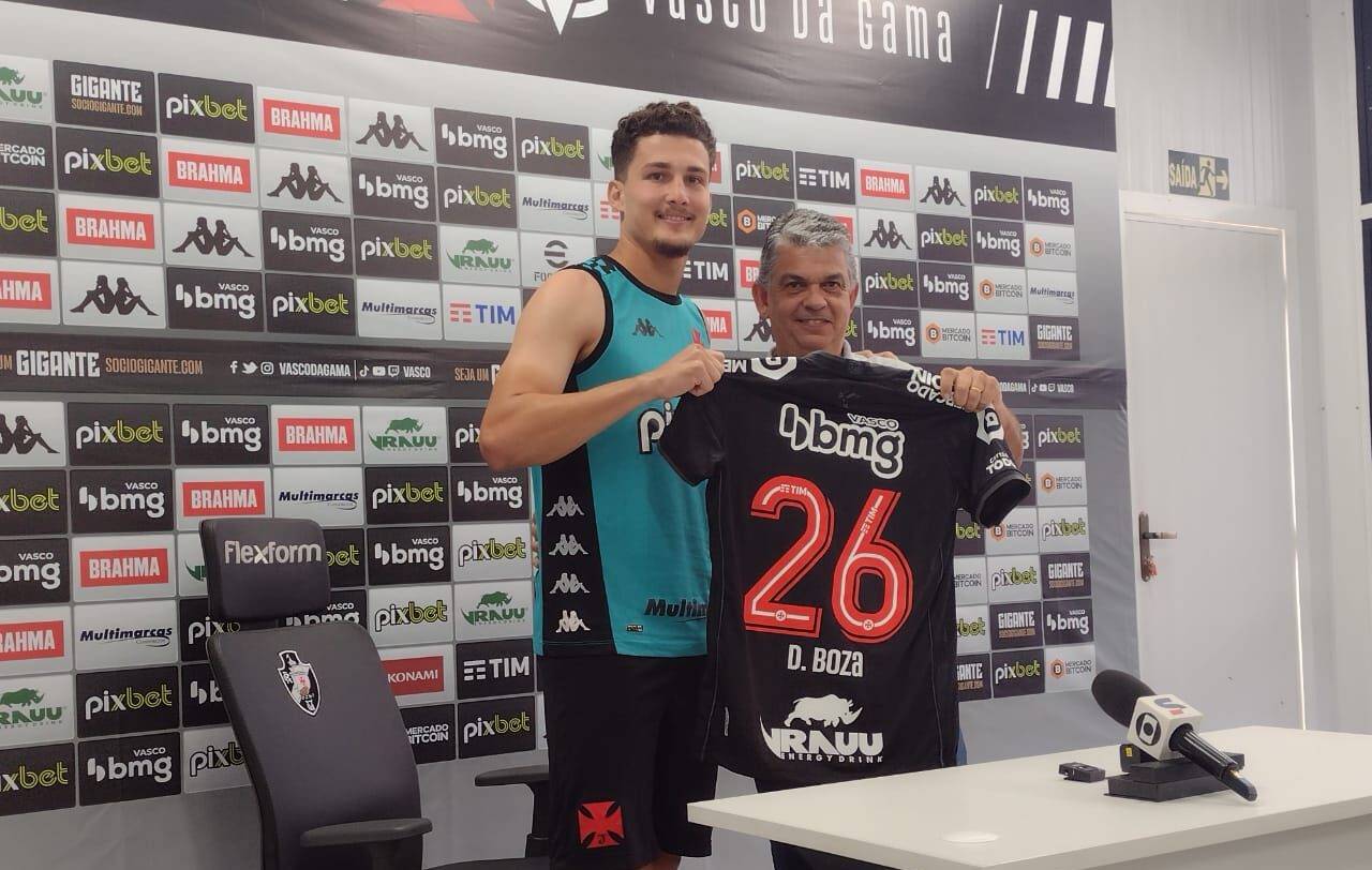 Danilo Boza vestirá a camisa 26 do Vasco