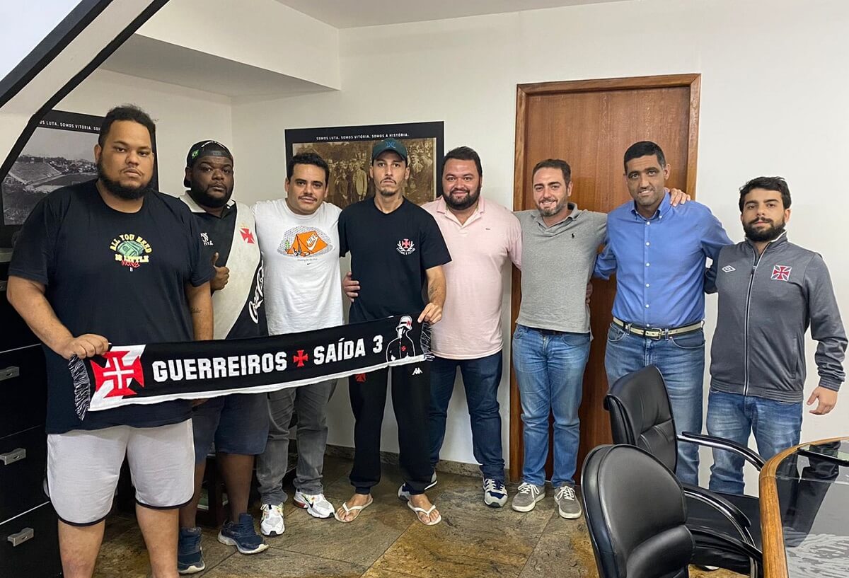 Reunião entre membros da GDA e diretores do Vasco