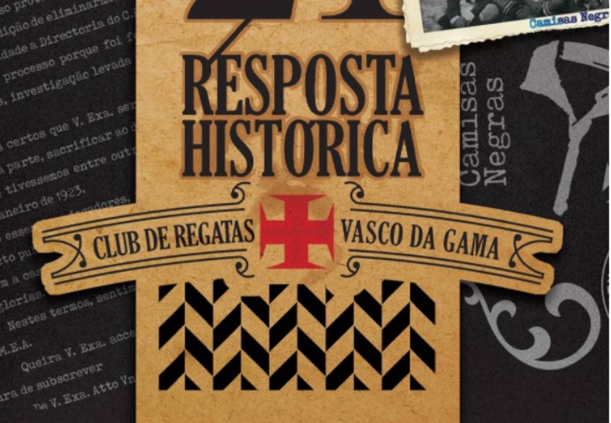 Vasco publica sobre os 98 anos da Resposta Histórica