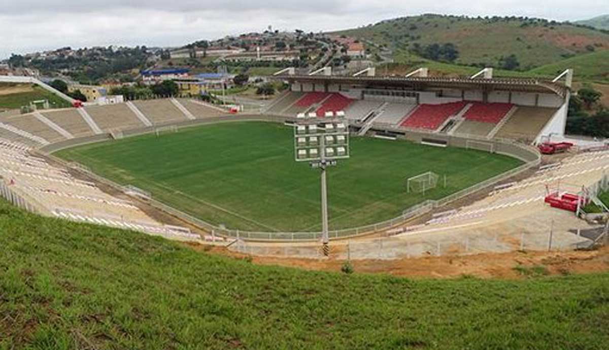 Estádio Soares de Azevedo, em Muriaé