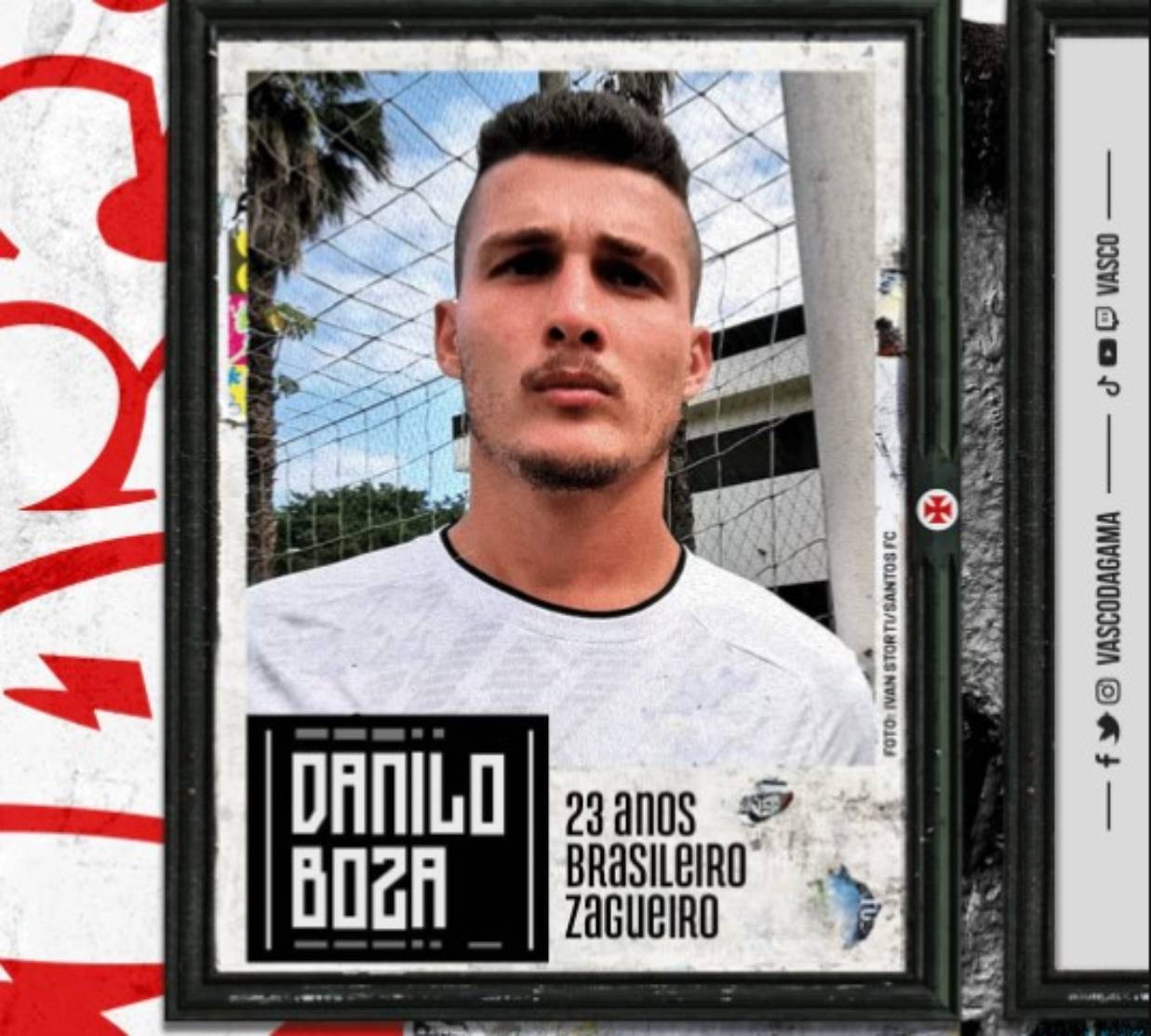 Vasco contrata Danilo Boza