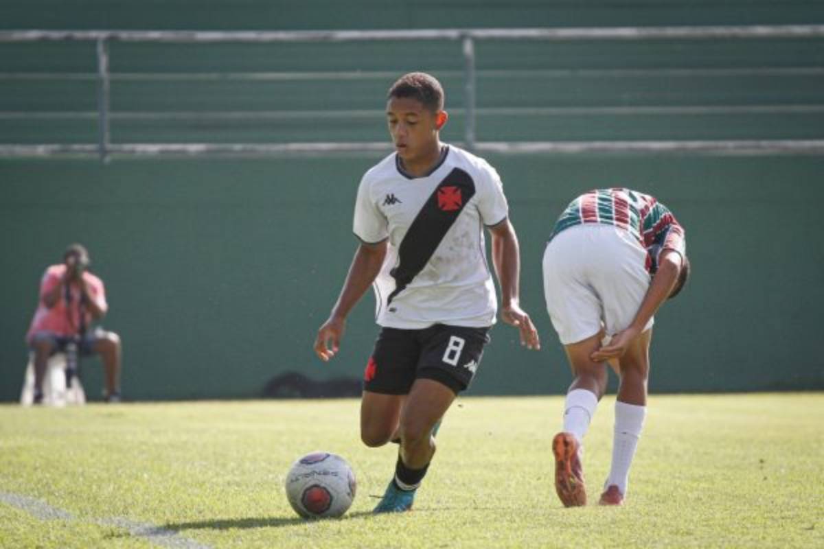 Garotada do Vasco foi superada pelo Fluminense pela Copa Rio Sub-15