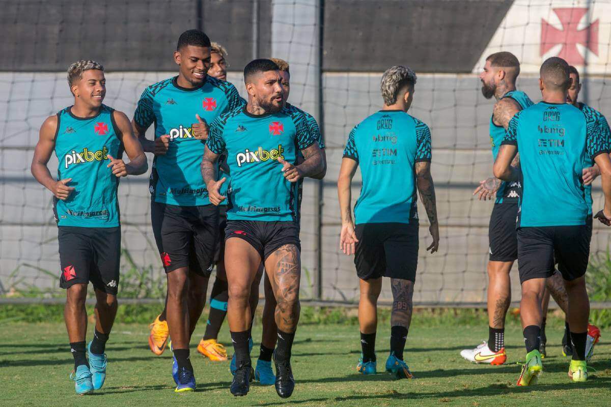 Yuri durante o treino desta terça-feira