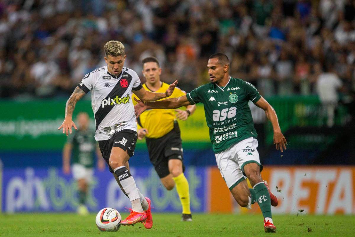 Bruno Nazário durante o jogo contra o Guarani