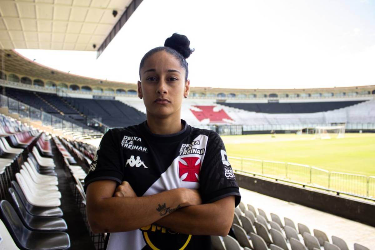 Carol Ladaga novo reforço do futebol feminino do Vasco