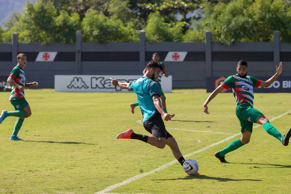 Getúlio em jogo-treino contra o Porto Real