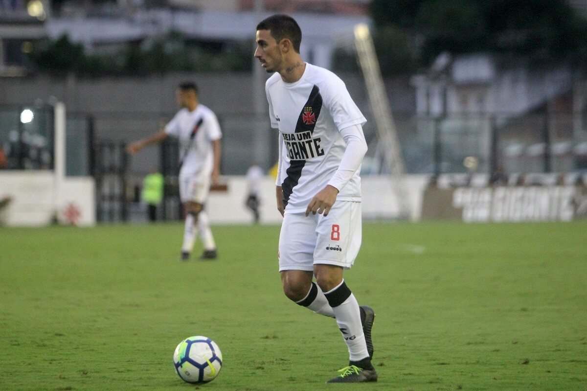 Thiago Galhardo em ação pelo Vasco em 2018