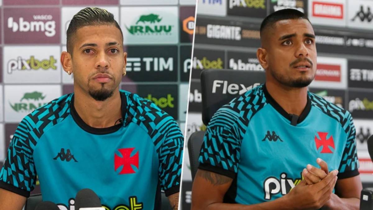 Weverton e Léo Matos