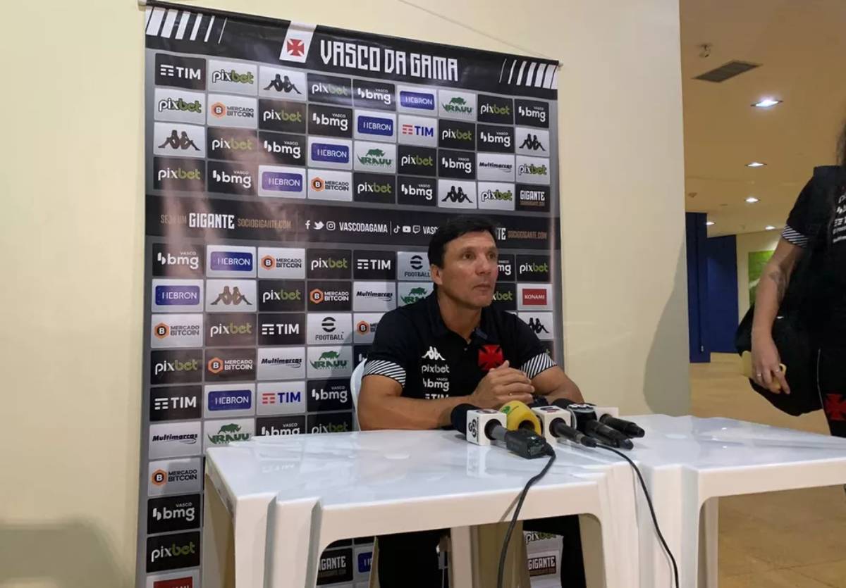 Zé Ricardo em coletiva após empate com o Guarani