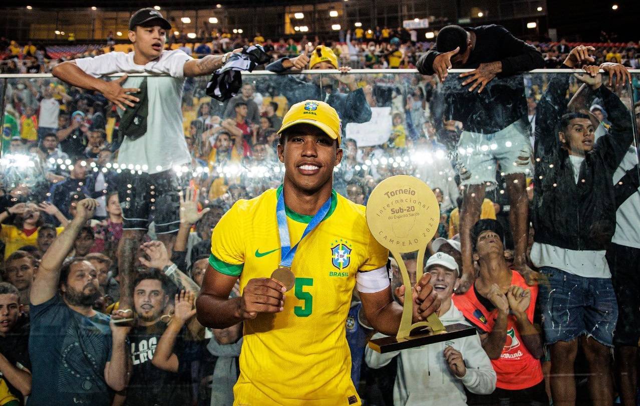 Andrey Santos conquista título pela Seleção Brasileira Sub-20