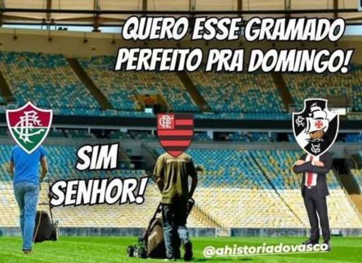 Vasco não é perdoado em memes após vice para o Flamengo