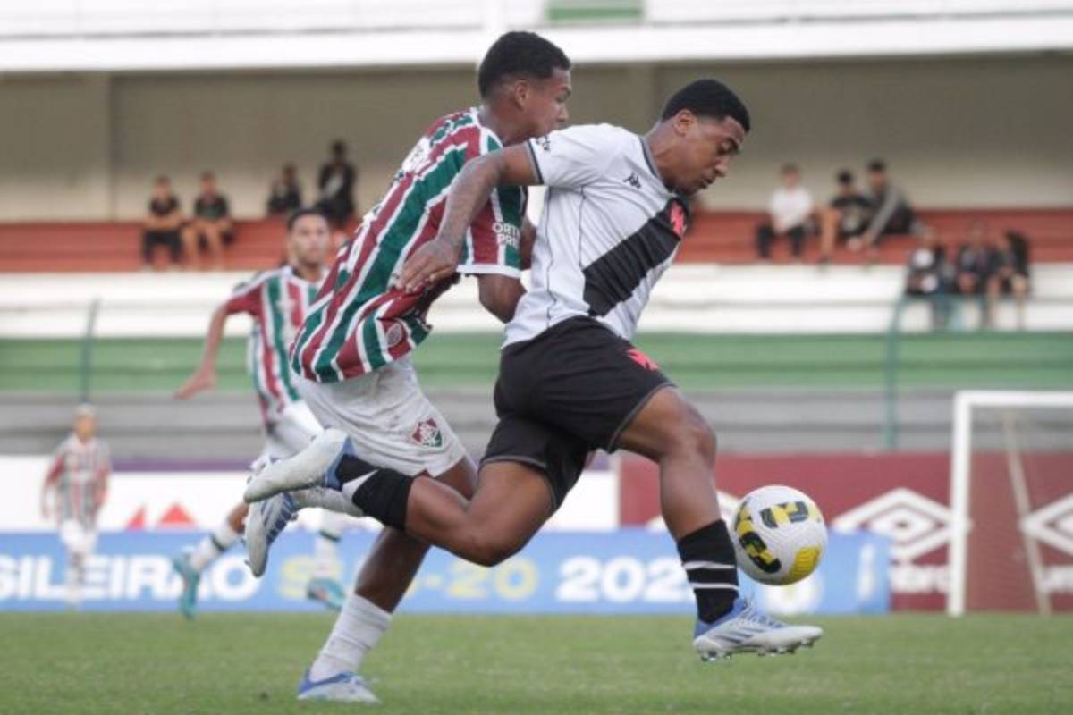 Vasco empatou com o Fluminense pelo Brasileiro Sub-20