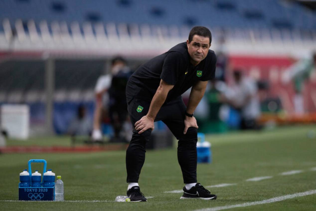 André Jardine no comando da Seleção Brasileira Olímpica